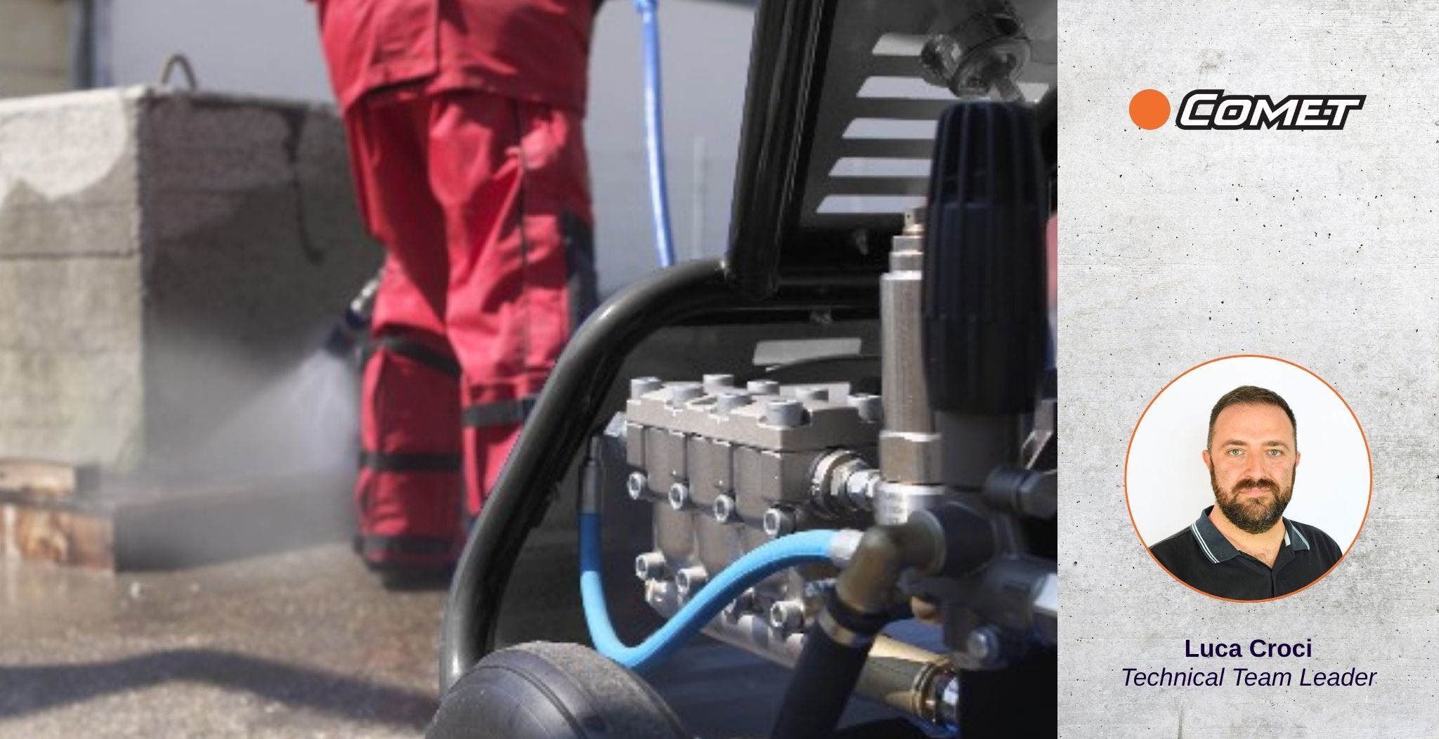 Comet's new K Xtreme XL professional pressure washer: interview